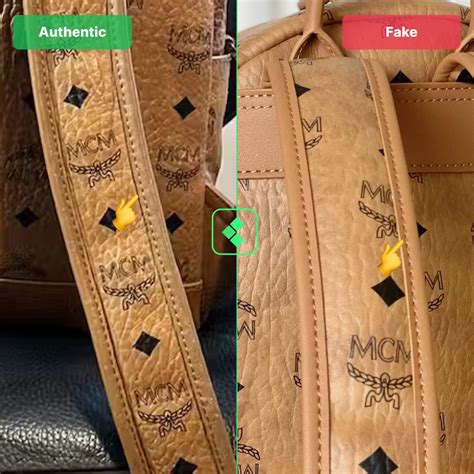 genuine mcm bag vs real